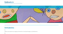 Desktop Screenshot of orthodontics.nl